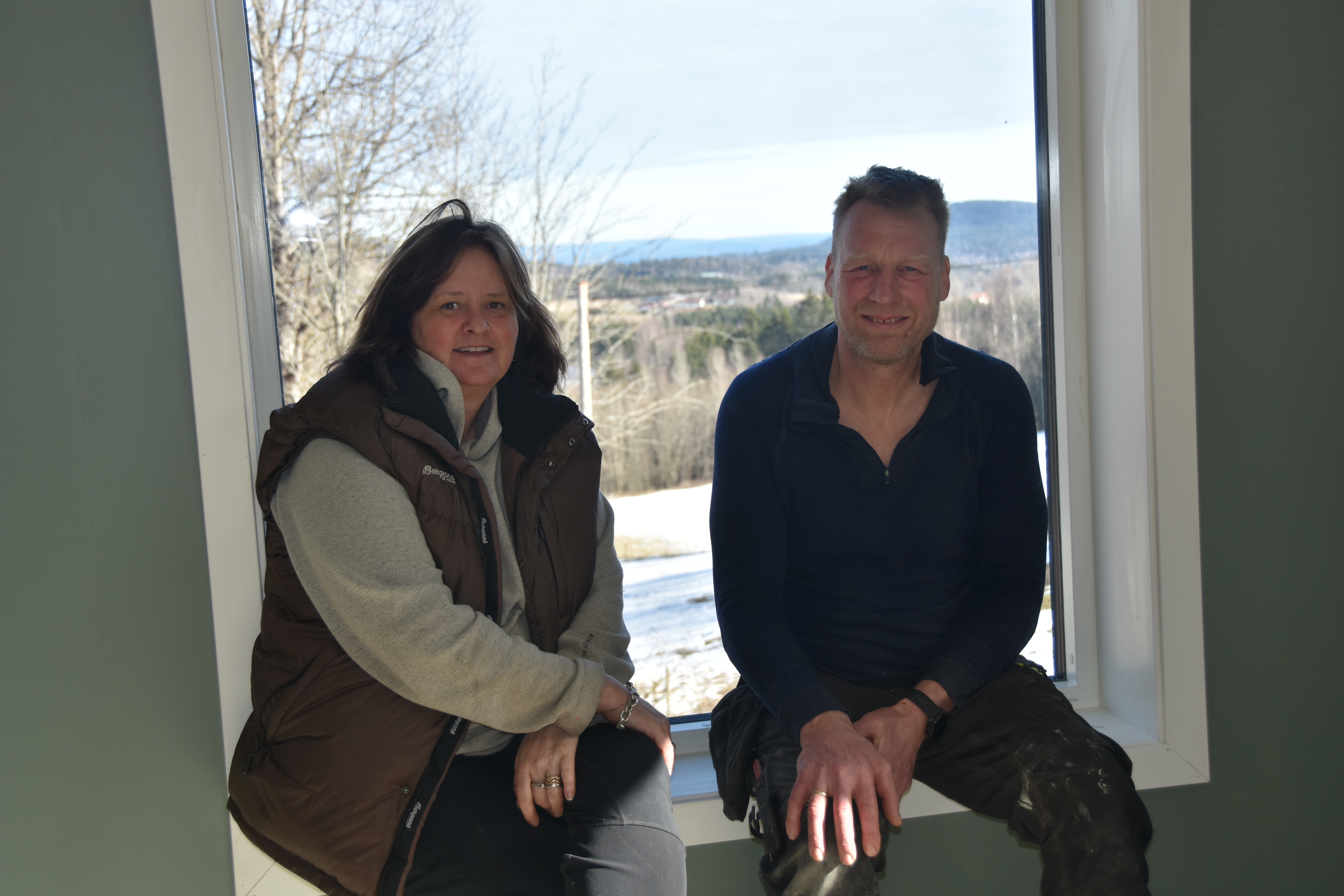 Tine og Vegard har bygd ti bygninger på ti år: - Det går oppover på alle måter