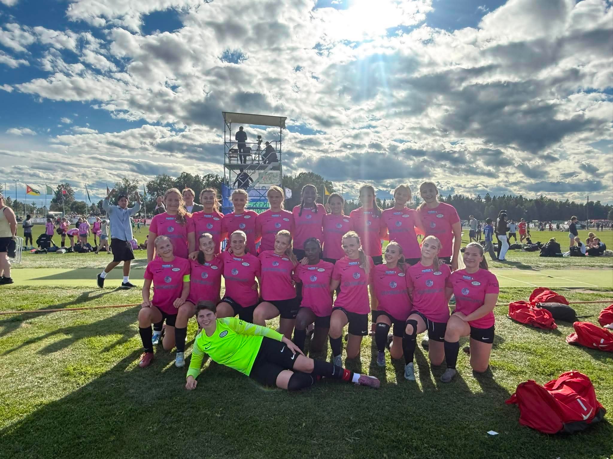 Sterk innsats av de lokale lagene i Norway Cup