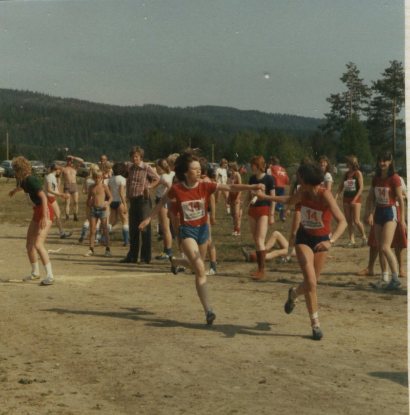 Kryllingstafetten 79. vi vant. Wenche og Frances